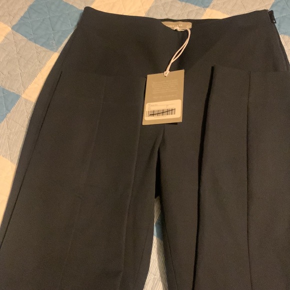 Everlane The Side-Zip Work Pant navy blue high rise ankle skinny seamed back 2 - Picture 11 of 14